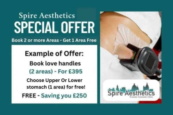 Fat Freezing Promotion Hereford from Spire Aesthetics - Book Today!